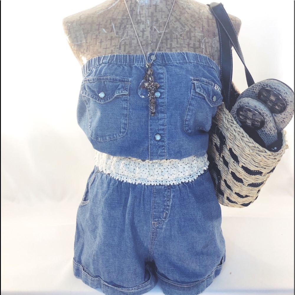 Roxy Denim Romper